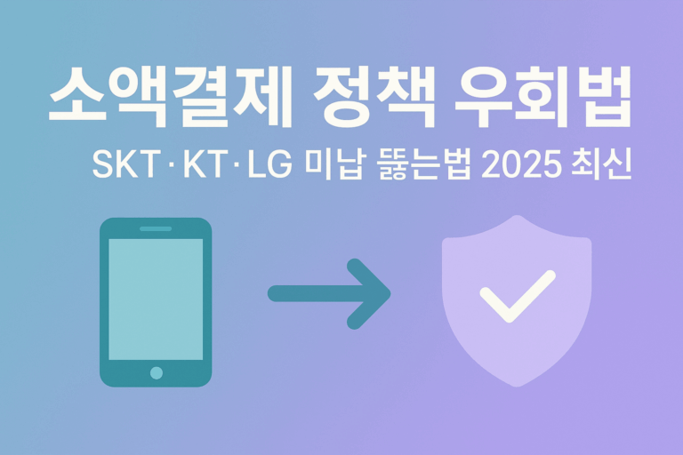 소액결제 정책